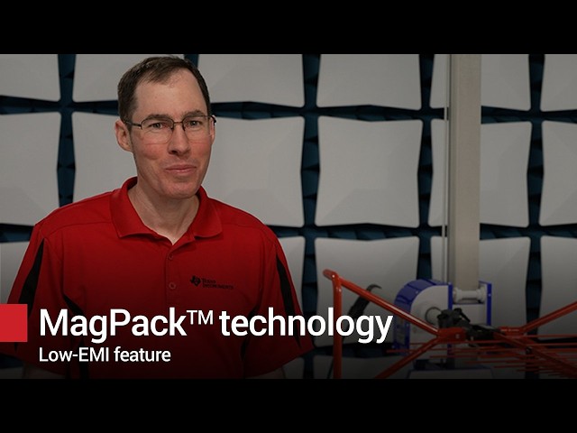 TI's power modules utilize MagPack™ packaging technology for improved EMI performance