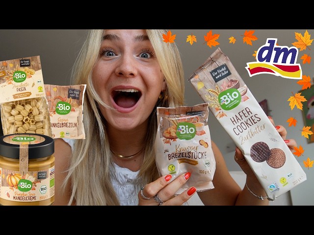 I'm testing the ENTIRE dm autumn display 🤩🍂 (WE LOVE IT)