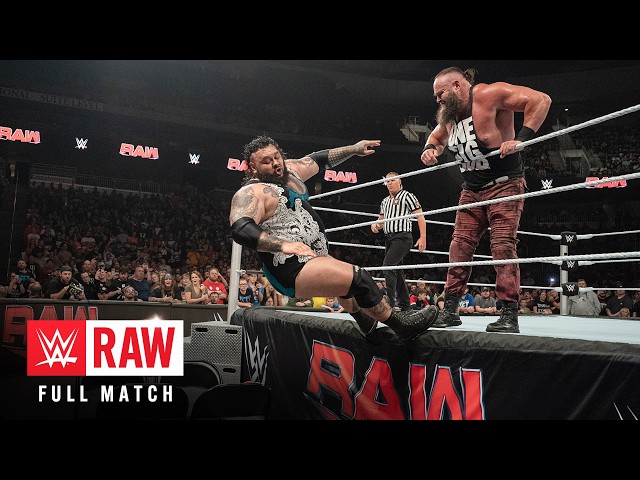 FULL MATCH: Braun Strowman vs. Bronson Reed | Last Monster Standing Match: Raw, Sept. 30, 2024