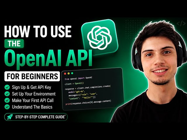 Setting Up Your OpenAI API account