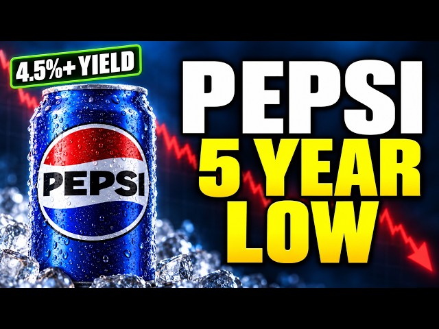 Pepsi Stock is at a 5 Year Low! | Pepsi Stock Earnings Report Analysis! |