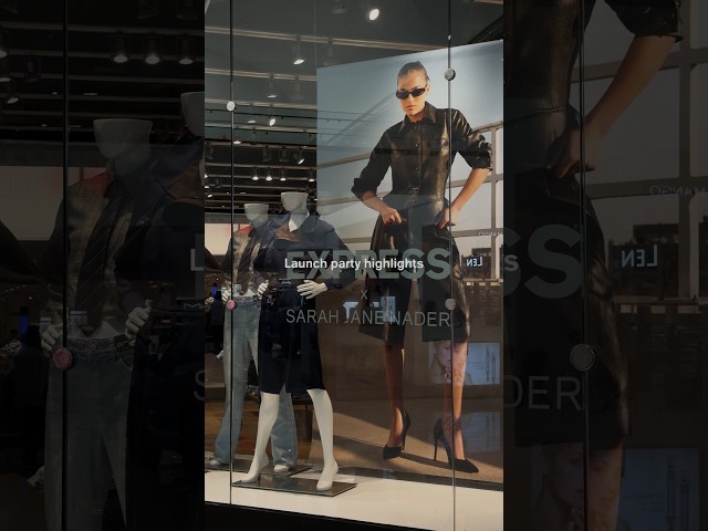 In-Store Launch Party Recap | EXPRESS x SARAH JANE NADER
