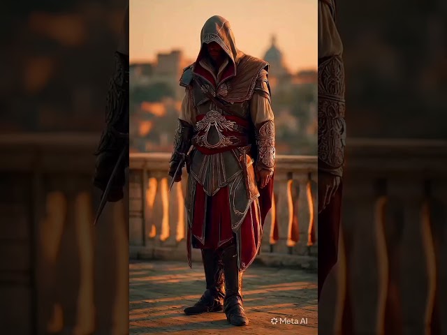 Ezio Auditore Brotherhood Versi 4K Realistik | Fan Art Animation