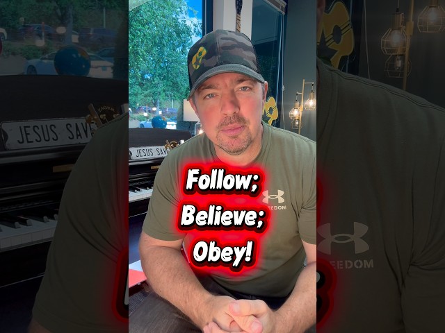 Follow. Believe. Obey. (Wednesday Word)
