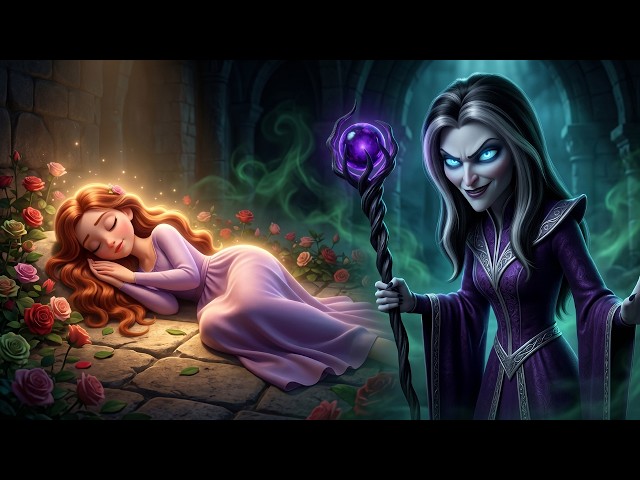 Sleeping Beauty - The Cursed Princess 🥀 A Stunning 3D Animated Fairy Tale