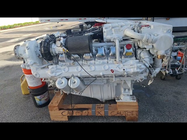 MAN D2842 LE 404 Marine Diesel Engine