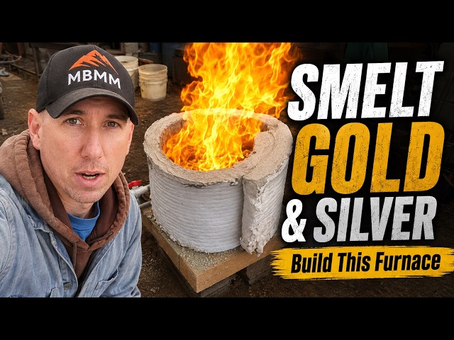Easy & CHEAP!! How to Build a Reliable Smelting Furnace!