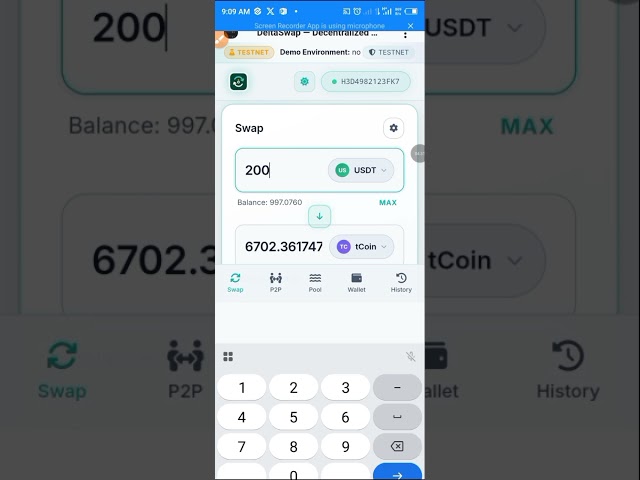 🔄 EXPLORE THE NEW DELTA SWAP TESTNET