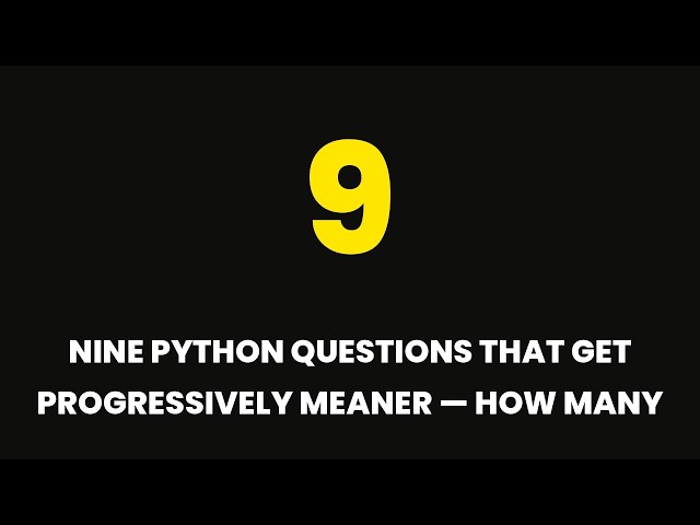 Python Quiz: 9 Gotchas That Trip Even Senior Developers