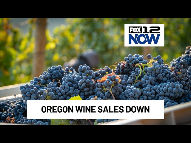 Oregon wine sales.