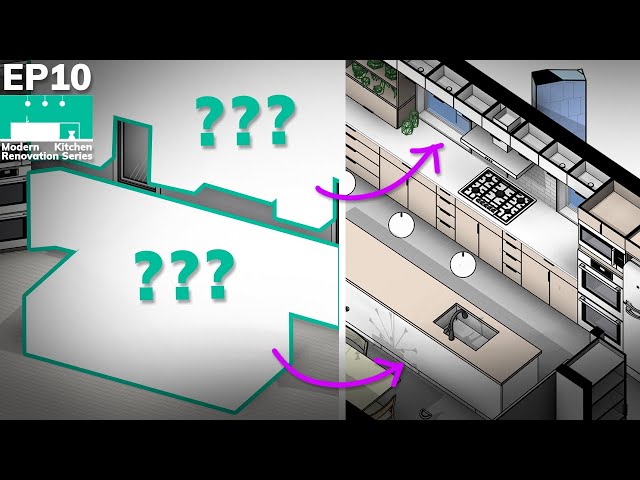 EP10 | Revit Kitchen Cabinet Hack !!