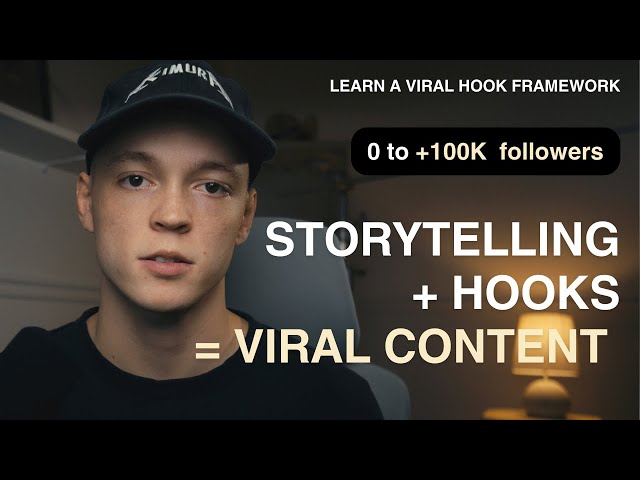 How To Create Viral Content with Hooks and Storytelling (grow your audience fast)