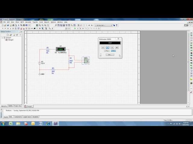 MultiSim 101 - Dunwoody College Electronics Engineering Technology
