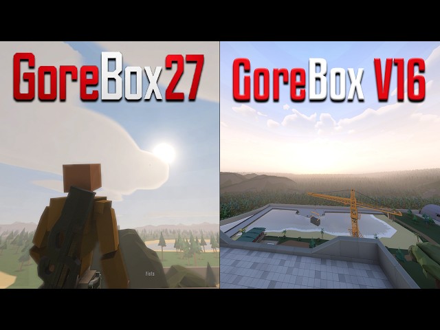 Gorebox 27 Vs Gorebox V16 Day and Night time Cycle & Weather !!! 🤔🤔🤔