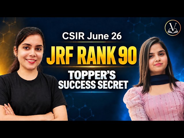Topper's Talk | CSIR NET June 26 JRF AIR 90