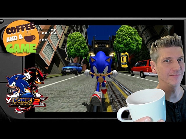 ☕  Coffee and a Game: How Much Fun is Sonic Adventure 2 on the Steam Deck? ☕