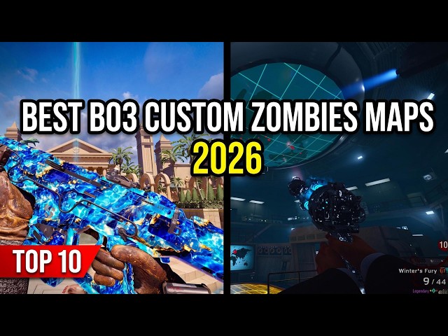 10 BEST BO3 Custom Zombies Maps You NEED to Play in 2026