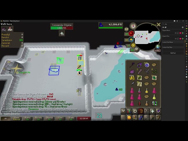 OSRS Zilyana 2026 Shadow Kite Method + 3 stack minions