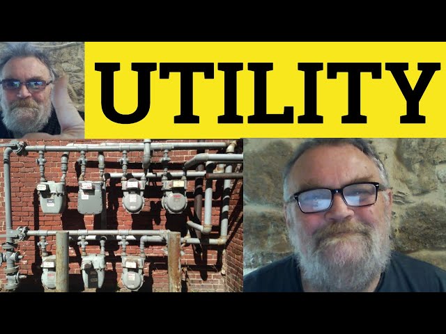 🔵 Utility Meaning - Utility Examples - Utility Definition - Utility