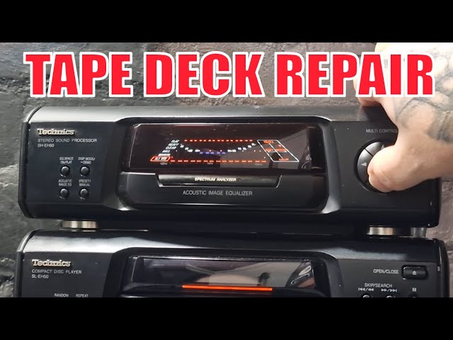 Technics Hi-Fi from 1997 - Cassette Deck Repair #retrotech #vintagehifi #technics #tape #tapedeck