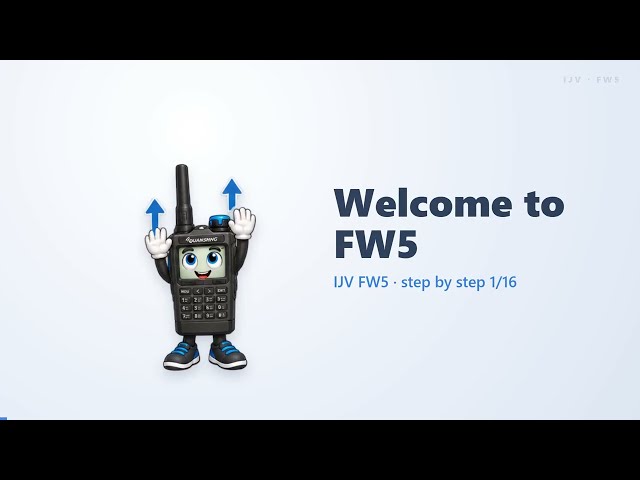 Welcome to FW5: what it is and what you need (IJV FW5 step by step 1)