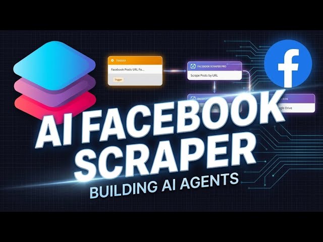 Facebook Scraper AI Agent - Automation + API