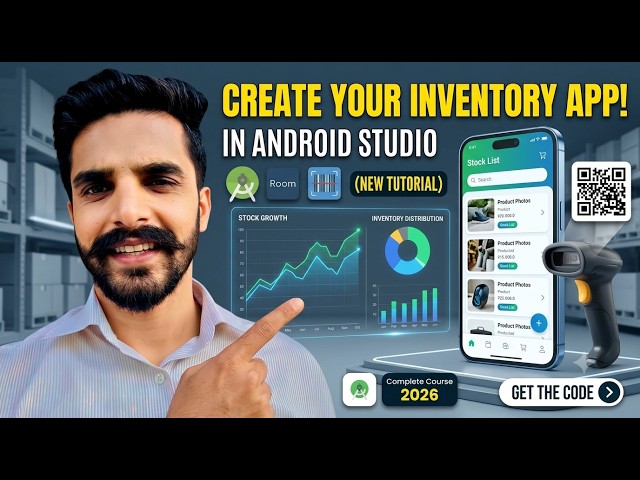 Build Complete Stock Inventory App in Android Studio (Step-by-Step) with source code