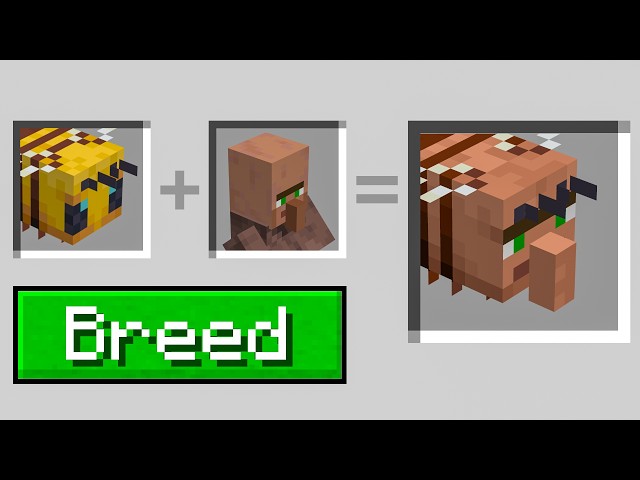 Minecraft, But You Can Combine Mobs