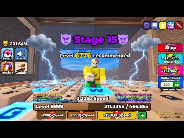 [UPDATE] INSANE New STAGE 15&16 GALAXY 2 in +1 Speed Keyboard Escape #roblox #keyboardescape