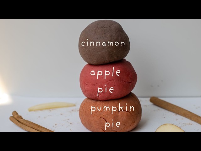 3 Fall Scented Playdough Recipes Your Kids Will LOVE