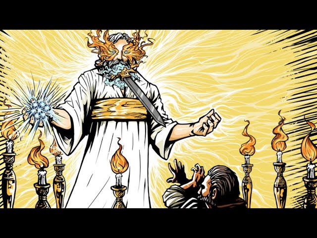 Revelation Ch. 1 Apparition of Fiery Christ (Catholic Apocalypse Part 1)