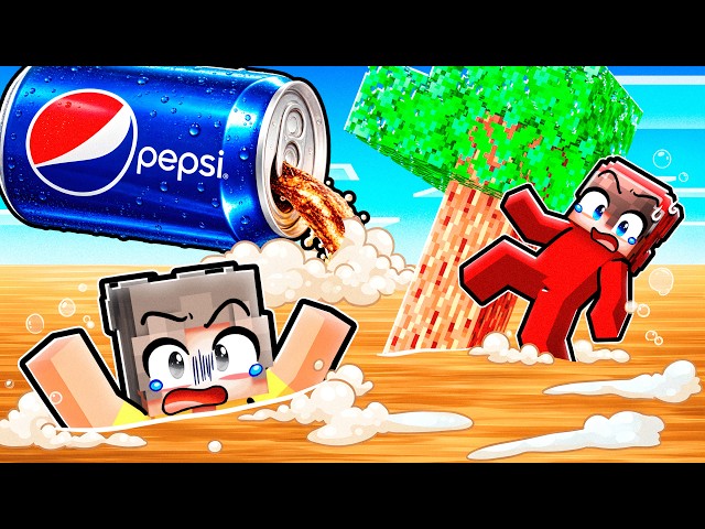 Pepsi Rises Every Minute In Minecraft!