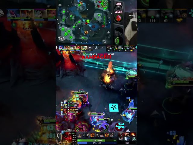 Yatoro RAMPAGE in Game 1 of the TI 2026 Grand Finals! 🥶🔥