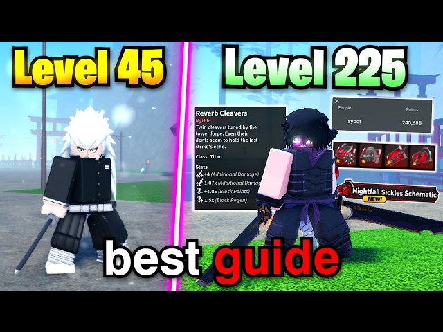 The ULTIMATE End Game Guide for Project Slayers 2! (V2 Weps, Nightfall/Firstlight, Dungeons)