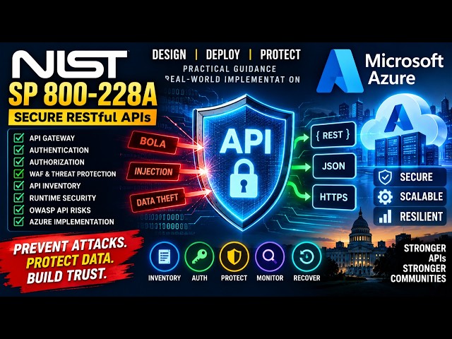 NIST SP 800-228A Explained | Secure REST APIs, API Gateways, OWASP Risks