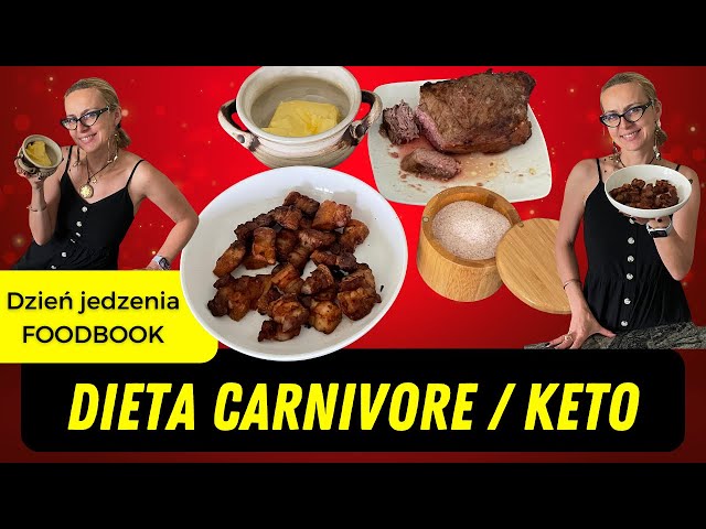Foodbook / Co JEM W CIĄGU DNIA - KETO, carnivore Foodbook 🧈🥓🥑