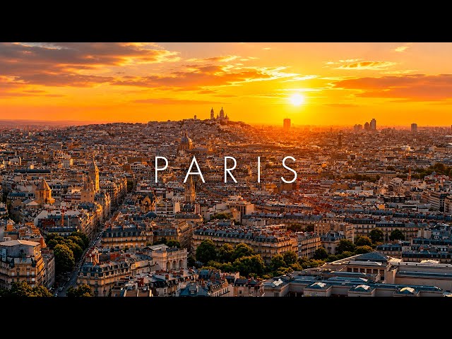 Paris 4K Drone | The City of Light from Above