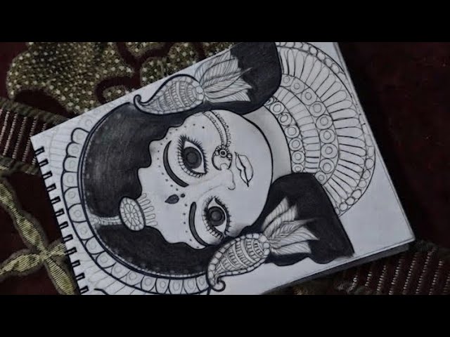 Devi Durga Drawing