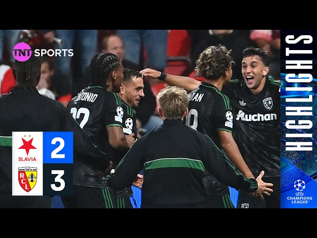 The LATE LATE Show! 🍿 | Slavia Prague 2-3 Lens | UEFA Champions League Highlights