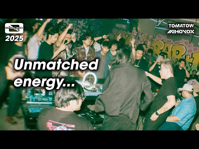 Rhythm game songs in the club!? - Tomatow x Mihovox in Denonbu Fan-Party『GROUND:0』2025 (feat. jknor)
