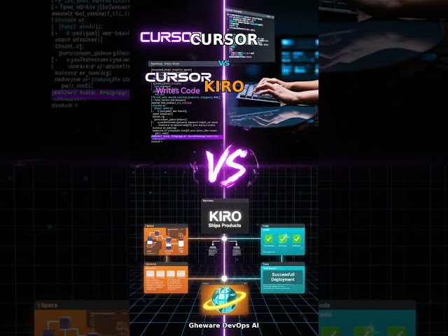 AWS Kiro in 40 Seconds - The Cursor Killer #Shorts