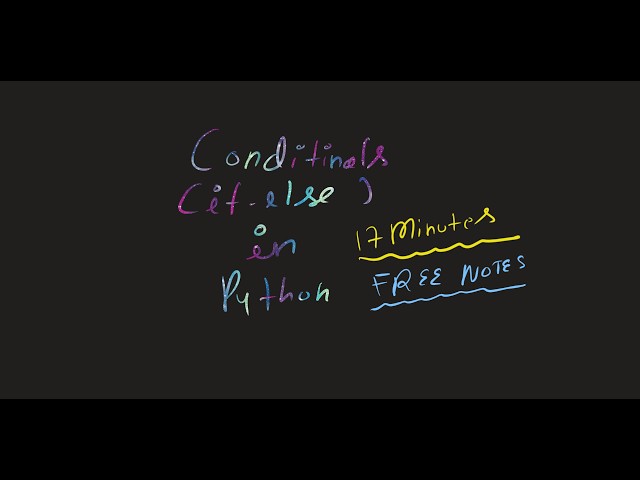 CONDITIONALS IN PYTHON MASTERY AND LOGICAL OPERATORS