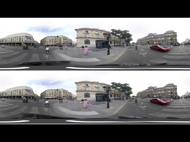 Paris Marais VUZE VR360 3D