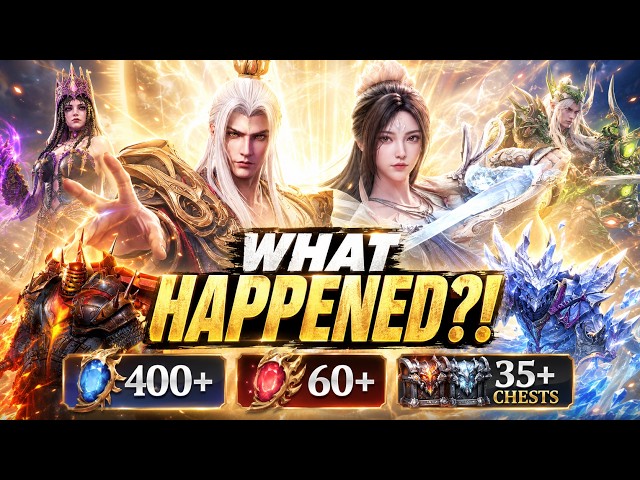I Went ALL IN… 400+ Summons, 60+ Ancients & 35+ Demon Chests! - Watcher of Realms