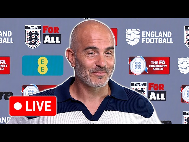 🔴 LIVE | Enzo Maresca pre-match press conference | Arsenal v Man City | FA Community Shield