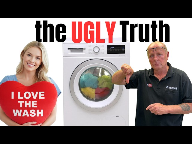 The Secret Counter in Your Washing Machine Bosch, Siemens series 4 & 6  How long do they last?