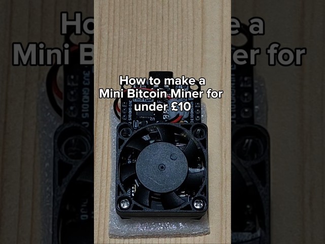 How to make a Mini Bitcoin Miner for under £10  #ESP32 #NerdMiner #Bitcoin #CryptoMine #Electronics