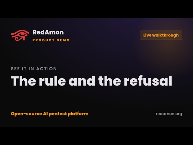RedAmon AI Hacking Tool - Rules of Engagement