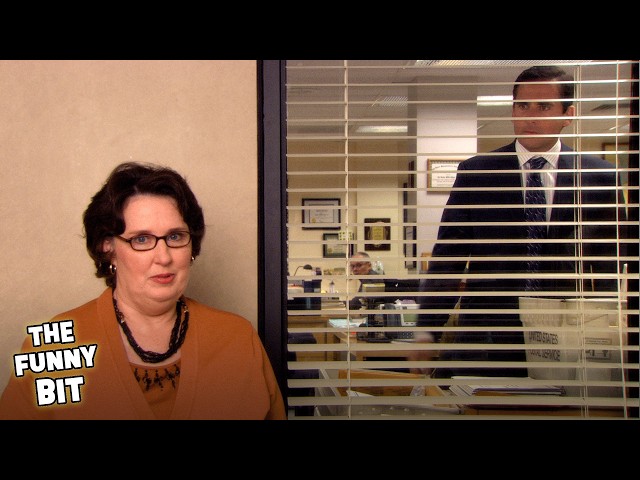 The Office but these Talking Heads are Constantly Interrupted | The Office | The Funny Bit