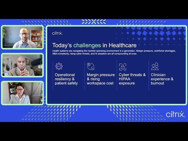 Future-proofing healthcare IT with Citrix Platform Flex | A Citrix webinar